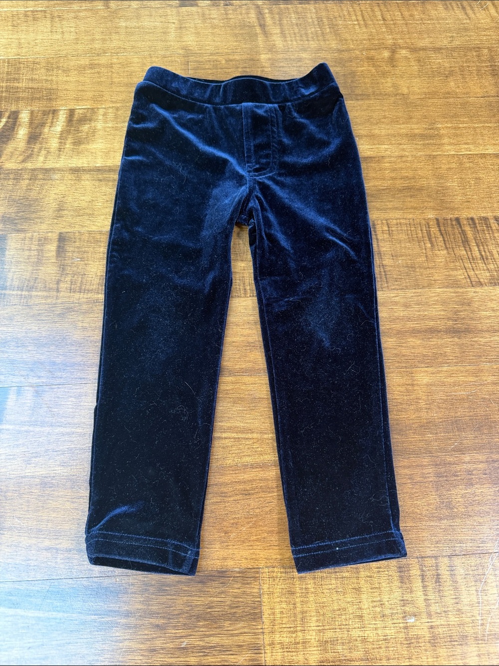 Egg by Susan Lazar Velvet Pull-On Pants - Navy